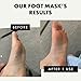 Exfoliating Foot Peel Mask for Soft Baby Feet - 1 Pair Exfoliating Foot Mask Socks - Repairs Rough Heels, Removes Dry and Dead Skin - Moisturising Foot Peeling Mask for Hard Skin, Callus, Cracked Heel