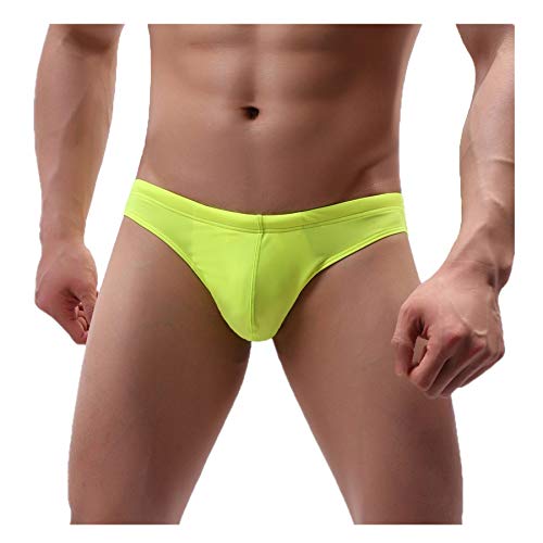 QinMMROPA bañador de Slip Hombre natación de Surf de Playa Natación Boxer bañadores Shorts Verde L Cover