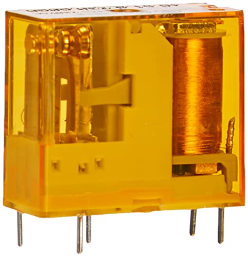 Relé mini Finder serie 40 de 5mm conmutado 10A 230VAC para circuito impreso