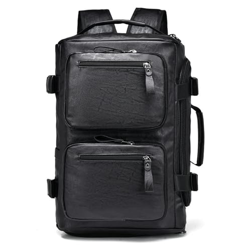 Sac à dos de voyage multi-usage pour hommes en grand format brun 3715