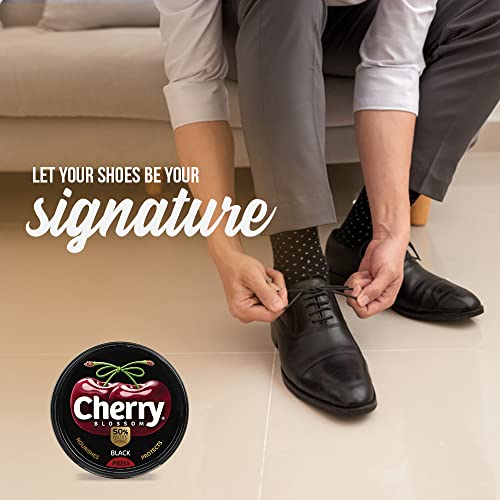 Cera para zapatos cuero negro 40 g Pack de 3 miniatura 5