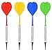 Accmor 12 Pack Soft Tip Darts, Bar Dart, Plastic Tip Darts Set, Attach Extra 100 Black 2BA Replacement Tips, Soft Tip Darts for Electronic/Plastic Dartboard
