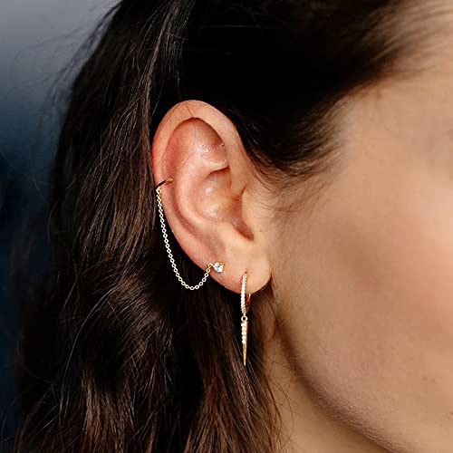 Boucles d'oreilles créoles en argent 925 massif et durable