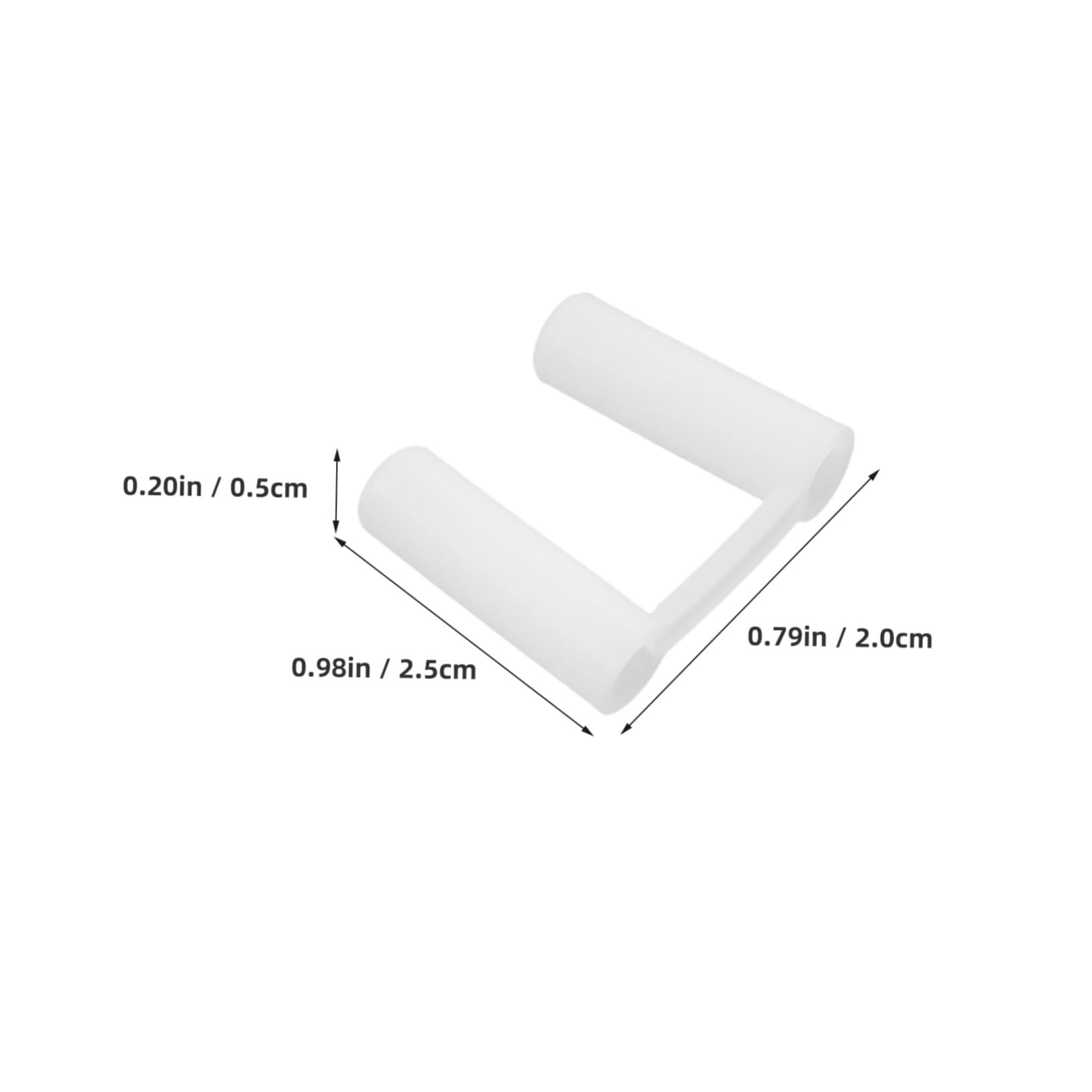 Cabilock Electrical Plug Cover Cap 100pcs Outlet Prong Covers Easy Install Safety Plug Protectors