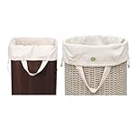 College Dorm Laundry Bags - Versatile and Heavy Duty College Laundry Hamper Liner with Drawstring - Canvas Laundry Basket Liner - 100% Cotton, Washable and Foldable Cloth Laundry Bags (1 Pack) - Image 3