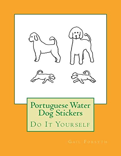 Portuguese Water Dog Stickers: Do It Yourself