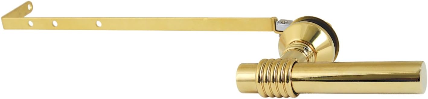 Kingston Brass KTMLD2 Milano Universal Front or Side Mount Toilet Tank Lever, Polished Brass