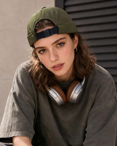 Image of CLAPE Lightweight Breathable Brimless Cap Street Casual Versatile Summer Quick Dry Docker Cap No Brim Sailor Cap Leon Cap