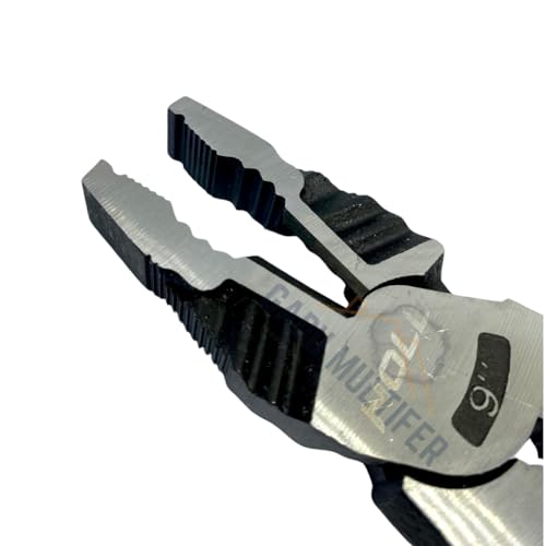 Alicate Universal Multifuncional 9'' Corte Decapador Fio Cabo Eletricista Apertar Soltar Parafuso
