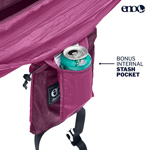 Image of ENO, Eagles Nest Outfitters DoubleNest Lightweight Camping Hammock, 1 to 2 Person, Special Edition Colors, ATC