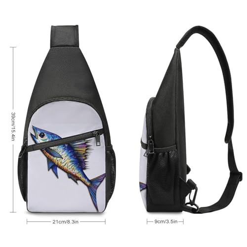 Bolso cruzado casual para viaje y senderismo unisex miniatura 2