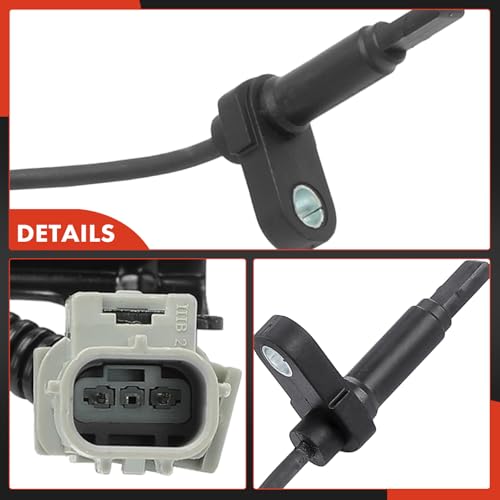 A-Premium ABS Wheel Speed Sensor Compatible with Lexus Models - RX350, RX450h, 2010-2015, V6 3.5L - Rear Left Driver Side, Replace# 8954648050, 895460E020 by A-Premium - Image 7