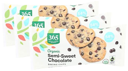 365 by Whole Foods Market, Organic Semi Sweet Chocolate Chips,