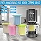 Cong.Lai 4er-Set Creami Behälter für die Ninja Creami Eismaschine - Tubs Zubehör mit Neoprenhülle für NC301 NC300 NC299AMZ-Serie, BPA-frei, Spülmaschinenfest, Auslaufsicher - Wiederverwendbar