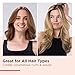 REVLON Silicone Bristle Heated Hair Styling Brush | Fast, Long Lasting Volume for Easy Styling | 1