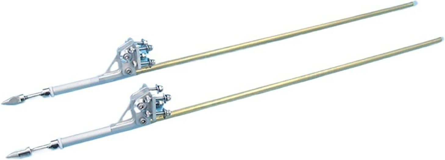 RC Boat 4mm Flexible Shaft Kit with 70mm Strut Support Brass Tube Teflon Liner 350mm Shaft Assembly for Electric RC Model Boats(CW)