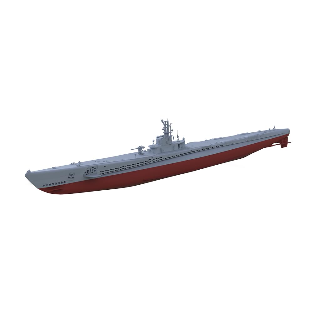 MRY-SFW SSC200952S-A 1/200 model wojskowy okręt podwodny klasy Salmon amerykańskiej marynarki wojennej, pełny kadłub, segmentowany kadłub