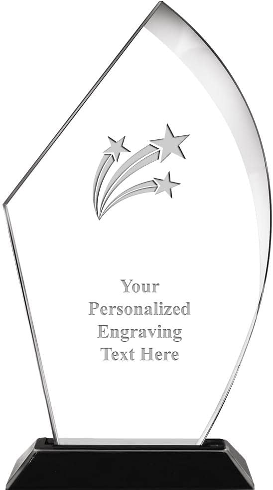 Crown Awards Personalized 7" Engraved 1st Place Voyage Acrylic Award