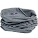 Living Crafts - LOURDES | Multifunktionstuch, Herbst- & Winterschal, Halstuch, Motorrad-Gesichtsmaske, Halswärmer, Wolle, Baumwolle (Bio) für Damen und Herren (Graphite Melange)