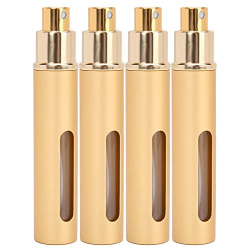 Frascos de perfume, frascos de spray, leve, portátil, conveniente de usar, vidro recarregável para a