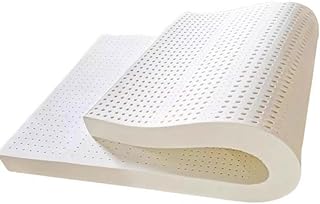 Hypoallergene Naturlatex-Matratze/kühlende Bio-Latex-Matratze mit orthopädischer Unterstützung (Größe: 100 x 190 cm, Farbe: 5 cm)