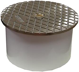 Jones Stephens C60170 4 PVC Pipe Fitting Cleanout With NIBR Cover - N/A