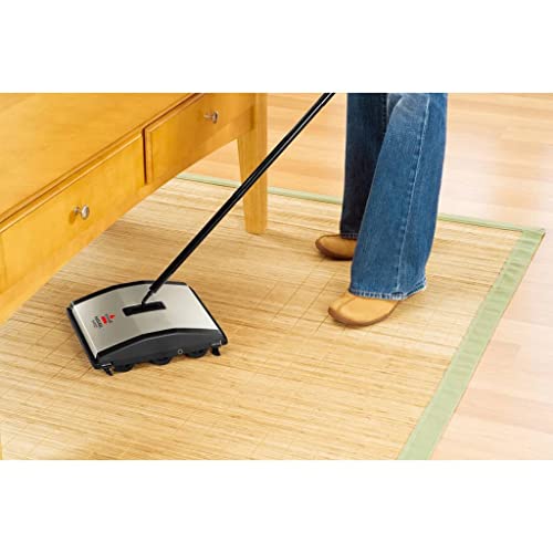 Bissell Natural Sweep Carpet and Floor Sweeper with Dual Brush Rotating System and 2 Corner Edge Brushes, 92N0A, 4.2 lb. by Bissell - Image 6