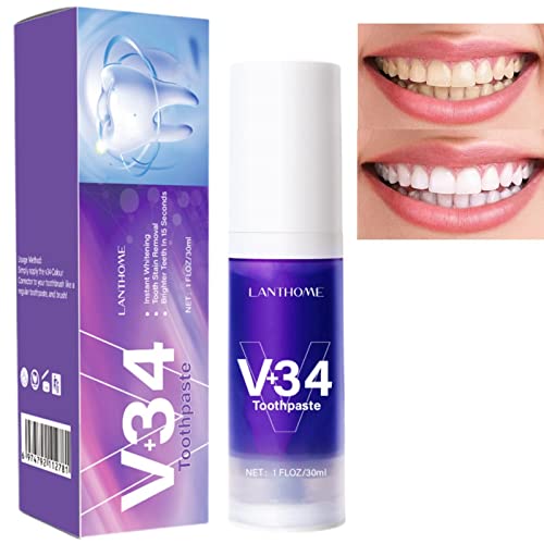 Purple Toothpaste,Teeth Whitening Toothpaste,Color Corrector Toothpaste,Foam Toothpaste,Purple Toothpaste Whitening Toothpastes Stain Removal,Colour Corrector Foam,Purple Teeth Whitening
