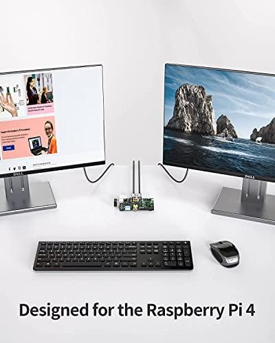 Silkland Micro HDMI to HDMI Cable 1m 4K@60Hz, Supports Ethernet, 3D, HDR and ARC, Compatible with GoPro HERO7 Black Hero 5 4 6, Raspberry Pi 4, Sony A6300 A6400 Camera, Lenovo Yoga Pro 3