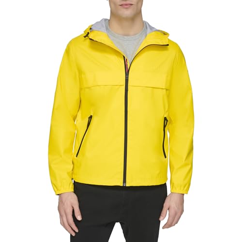 Image of Tommy Hilfiger Men's Simple Hooded Rain Jacket