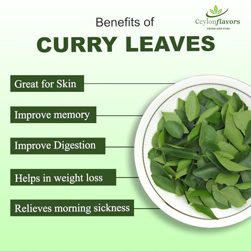 Image of Naturally Grown Curry Leaves Whole Air Dried 0.7 oz