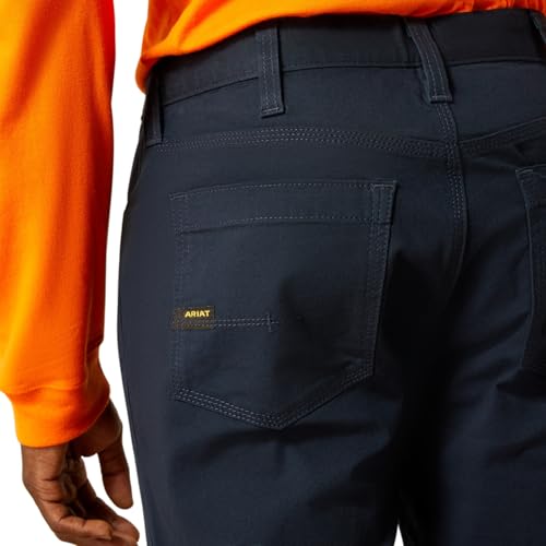 Image of ARIAT Rebar M4 Low Rise DuraStretch Made Tough Stackable Straight Leg Pants