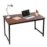 Bellwether Schreibtisch, Computertisch, PC-Tisch Bürotisch Officetisch für Home Office Schule, Stabil Laptop-Tisch Arbeitstisch (120 x 71 x 60cm, Holzmaserung)…