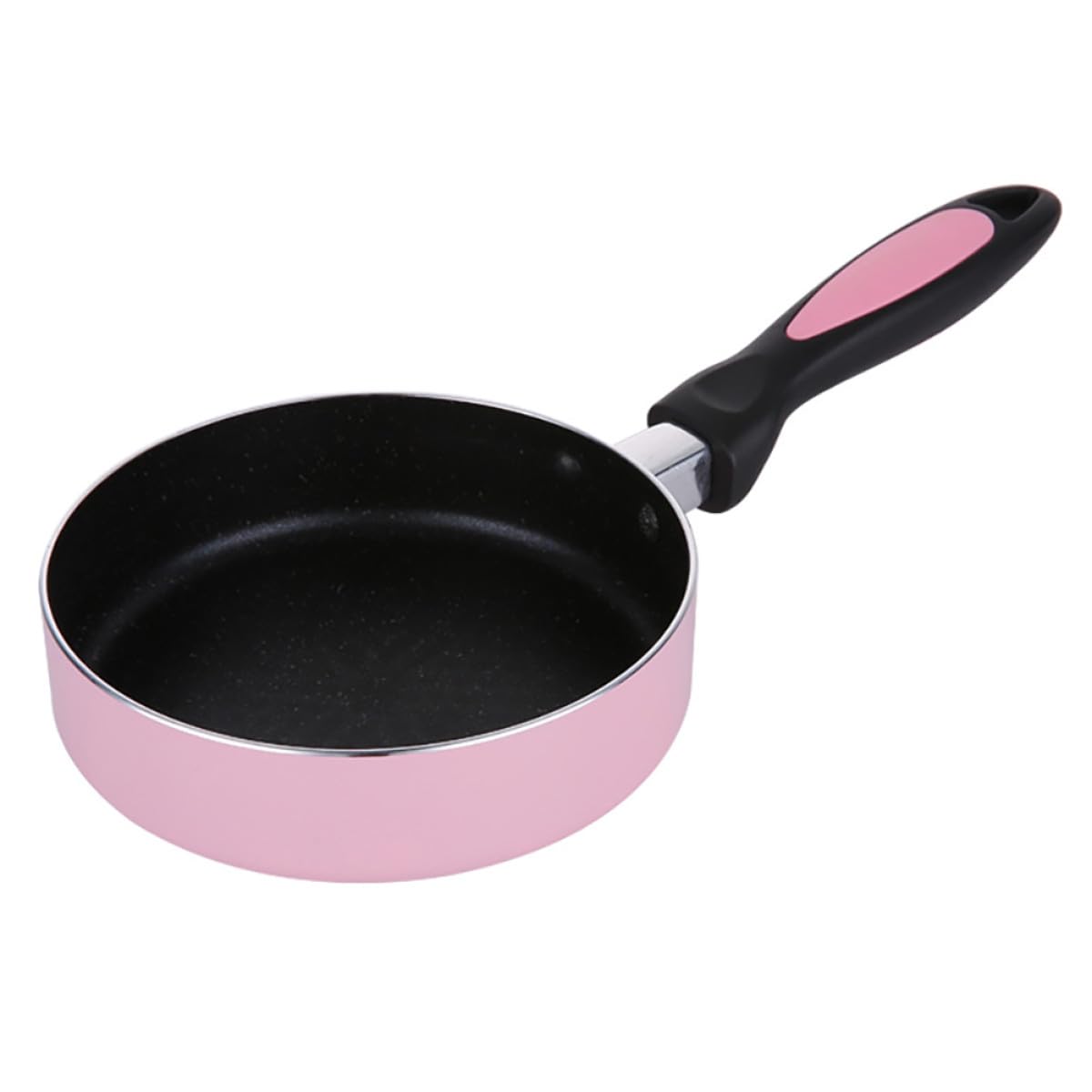 Poêle à frire antiadhésive 16 cm rose pour induction et gaz