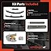 A-Premium Engine Timing Chain Kit W/Tensioner & Guide Rail [DOHC, L4 2.5L] Compatible with Nissan Altima 2002 2003 2004 2005 2006, Sentra 2002-2006