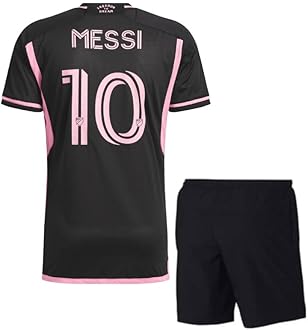 White Blue Argeentinaa Meesii 10 Football Jersey with Shorts 2024 for (Kids & Men & Boys)
