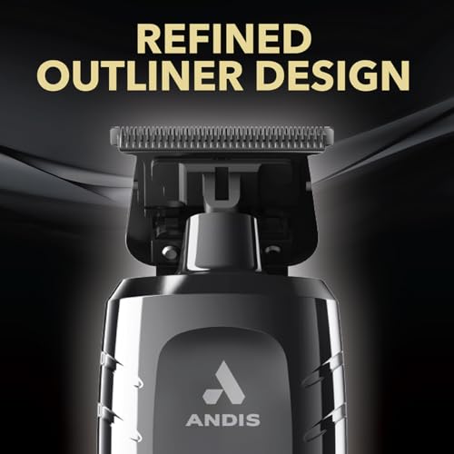 Andis 562627 GTX-EXO II Professional Beard Trimmer, 10-Pc, Black Chrome | M-Force Magnetic Tension, GTX-Z Blade, 6% Lighter, 7,200 SPM Brushless, Cordless Lithium-Ion, Charging Stand, Model #562627 - image 9