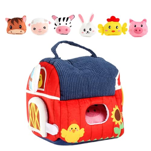 Jouet bébé ferme en peluche : le cadeau de naissance idéal pour filles et garçons