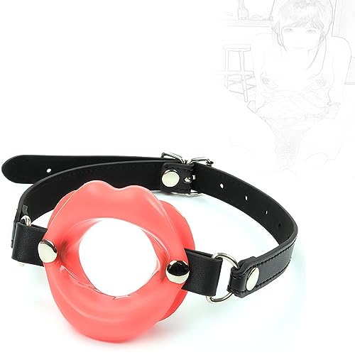 HTdangT Bâillon Réglable Avec Ouverture De La Bouche For Les Lèvres, Écarteur De Bouche, Bouchon Buccal, Contraintes Buccales, Bâillon À Boule, Gorge Profonde, Jouet Sexuel For Femmes Et Hommes