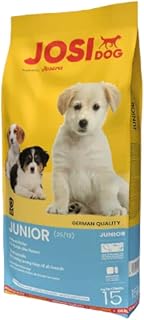 JosiDog Junior (1 x 15 kg) | Junior | Premium Trockenfutter für Welpen und Junge Hunde | glutenfrei | für Beste Verträglichkeit | Hundefutter | Powered by JOSERA | 1er Pack product image