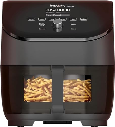 Instant Pot Vortex Plus, Friteuse sans Huile 6 en 1 avec Vitre Transparente - Fonctions Friteuse à...