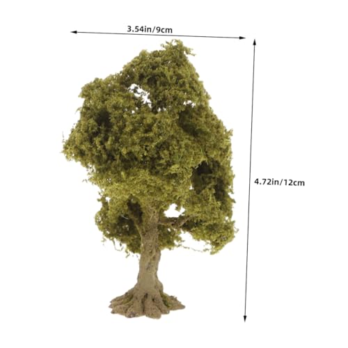 Arbre modèle miniature de 12 cm pour paysage de table de sable et micro scène