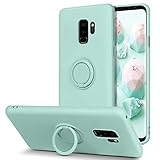 fundas para samsung s9 plus amazon 【 360° RING STAND】 Esta funda Samsung S9 Plus está equipada con un soporte de anillo de 360°, lo que es conveniente para sostener el teléfono y no se cae fácilmente y se puede utilizar como soporte de teléfono.