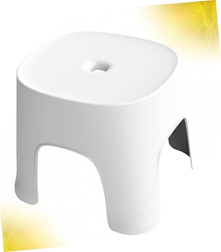 Miniatura 8 de Taburetes blancos para niños pequeños, taburetes de jardín de infantes, taburetes de escalón de plástico, taburete de plato pequeño, taburete de