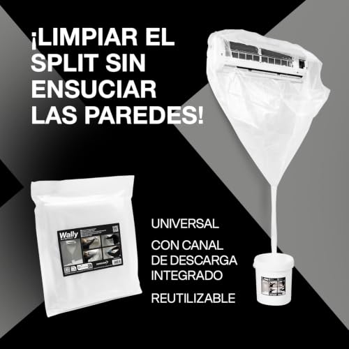 Limpiar aire acondicionado con kit Errecom y funda 3