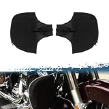 motosikleta Soft Lowers Chaps Engine Guard Fairing Cover Leg Warmer for Motorcycle Accessories Fit for Harley Touring Road King Road Glide Electra Glide Trike Models 1980-2024