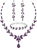 Wedding Jewelry Sets for Bride Bridesmaid Bridal Jewelry Set for Women Wedding...
