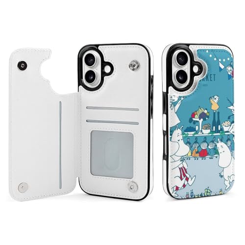 For iPhone 16 Plus �Ή� �P�[�X �蒠�^ ���[�~�� �_�u���{�^���^ ���u���@�\ ���z�^ �v���~�A�����U�[�E�H���b�g�P�[�X, �}�O�l�b�g�� ���G��ǂ� �������U�[ �_�炩��tpu�P�[�X �J�[�h���[ ���^ �y�� 360�x�ی� #-B41SH