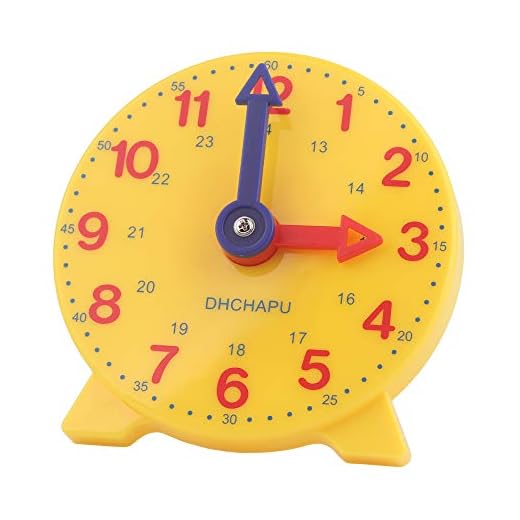 unbrand- Aprende Escolar Reloj con Las Horas 10CM (Tongsi TS-C)