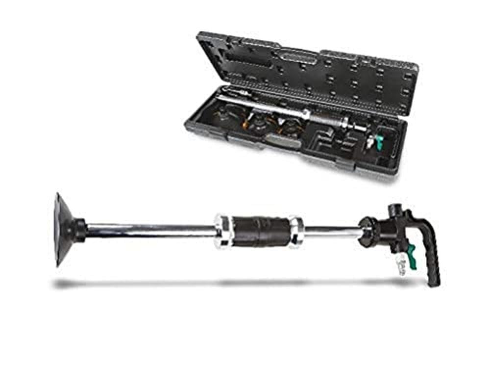 BETA - Tirabolli Pneumatico a Massa Battente 1,​1 kg con Ventose e Accessori, Kit Professionale per Rimozione Ammaccature Carrozzeria Auto Officina, 1366/​K5